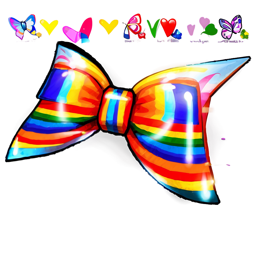 Rainbow Bow Png Gea36