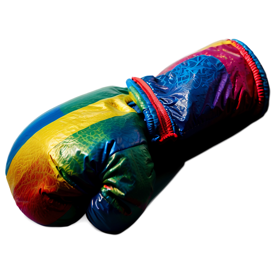 Rainbow Boxing Gloves Png 05252024