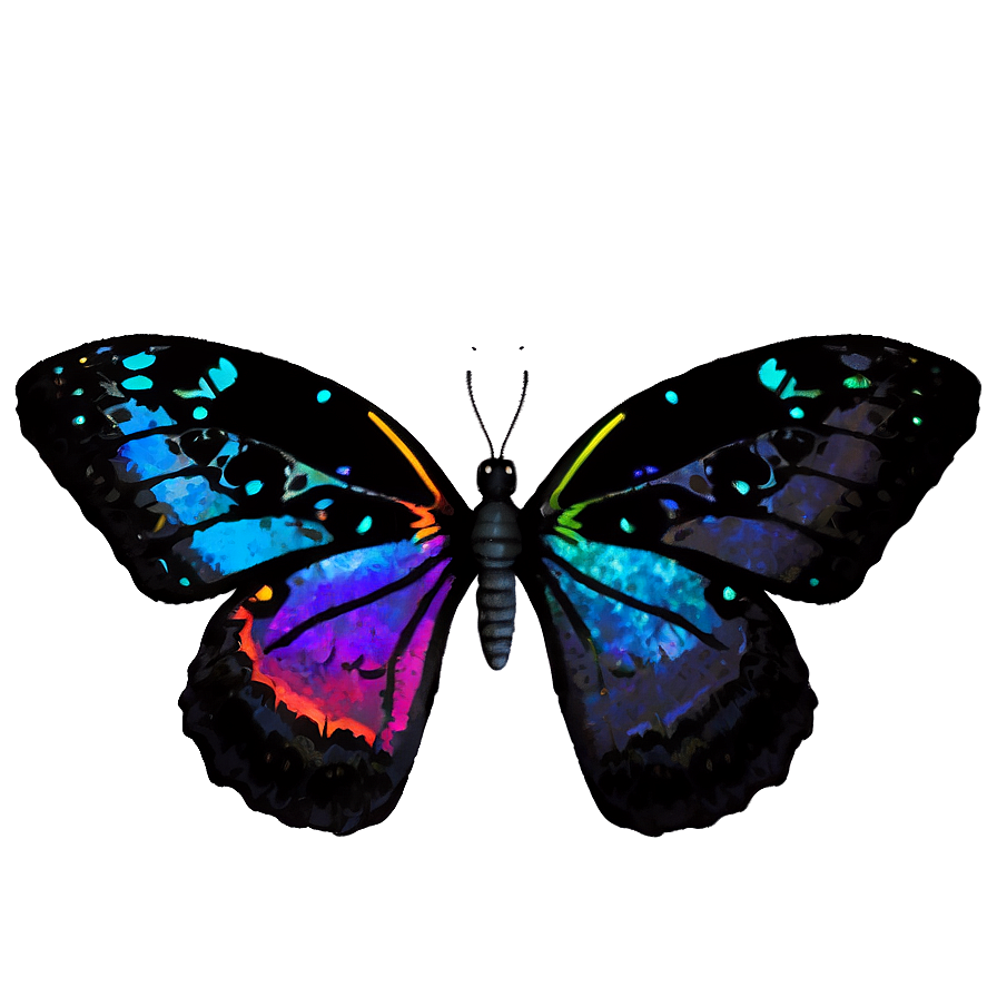 Rainbow Butterfly Effect Png 5