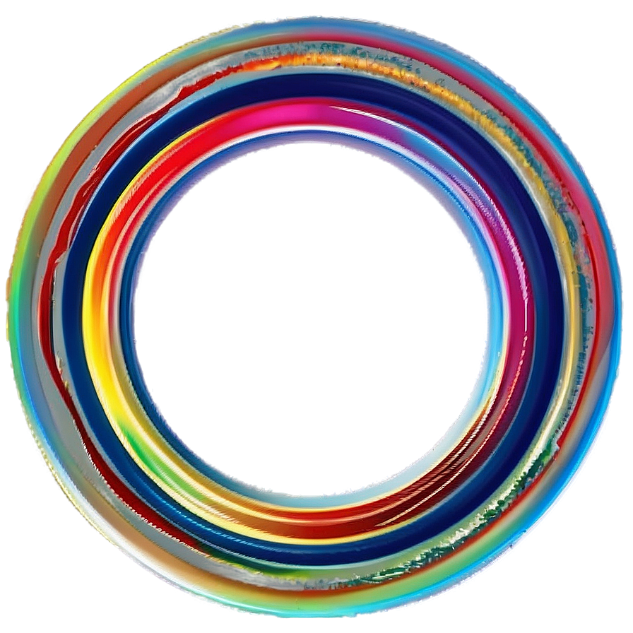 Rainbow Circle Vector Art Png Dwm64