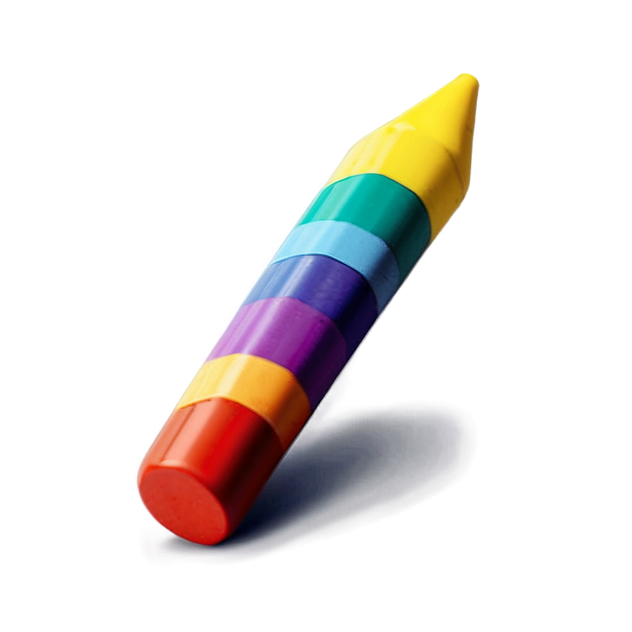 Rainbow Crayons Png 29