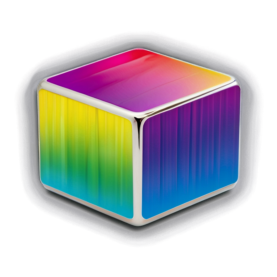 Rainbow Cube Png 33