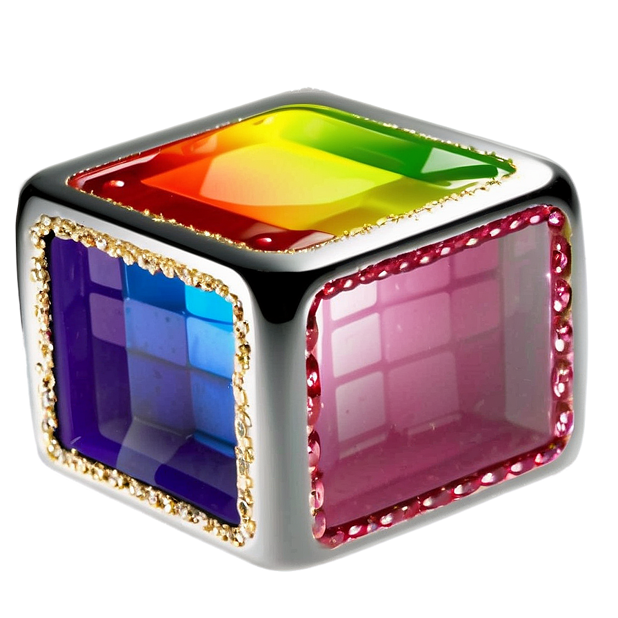 Rainbow Cube Png Lhr