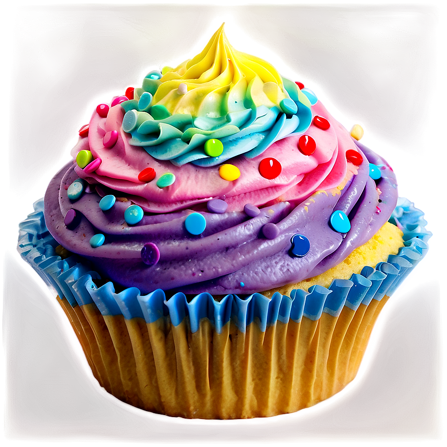 Rainbow Cupcake Png Cks