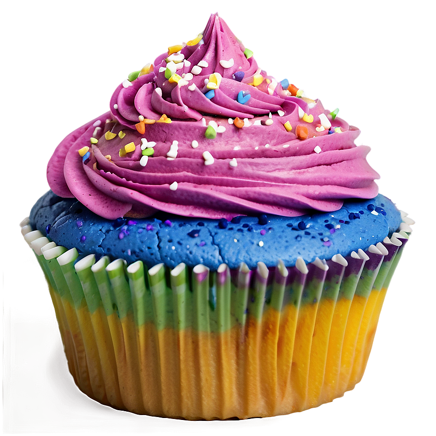 Rainbow Cupcakes Png Cdw24