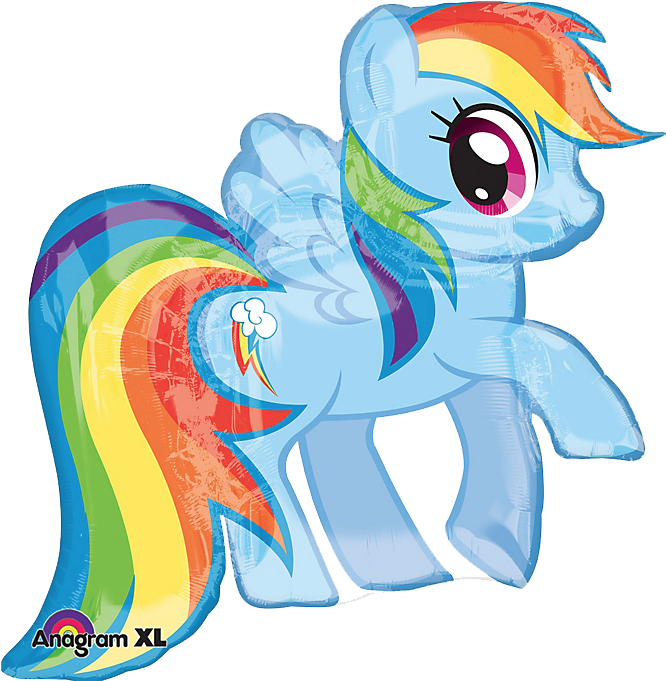 Rainbow Dash Balloon My Little Pony