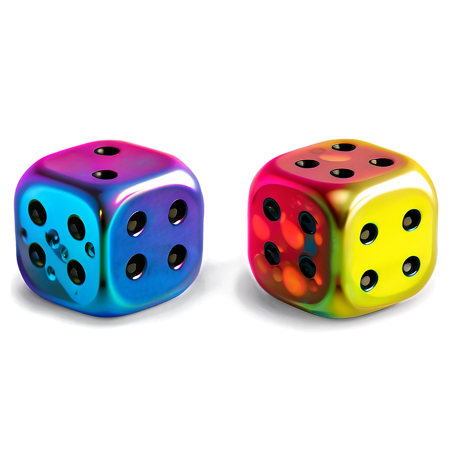 Rainbow Dice Png 68