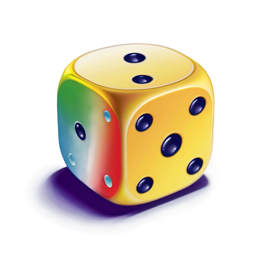 Rainbow Dice Png Lku84