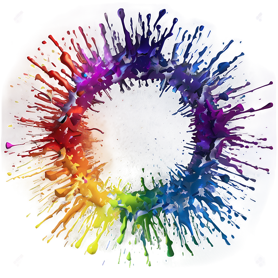 Rainbow Explosion Png 89