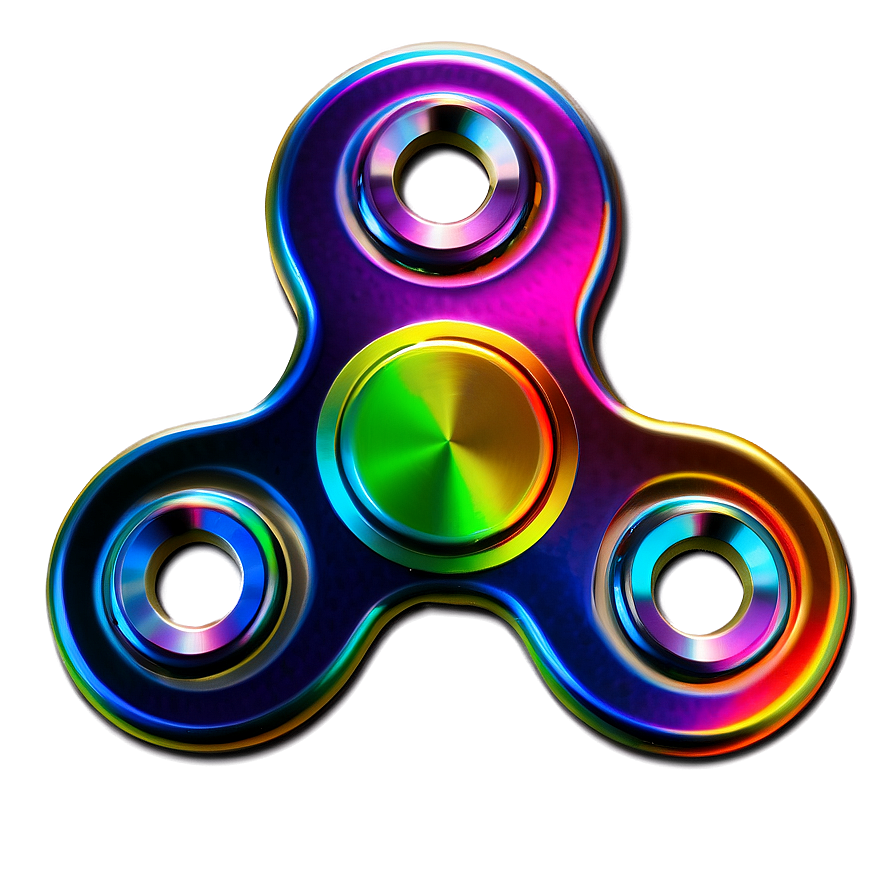 Rainbow Fidget Spinner Png Kwm96