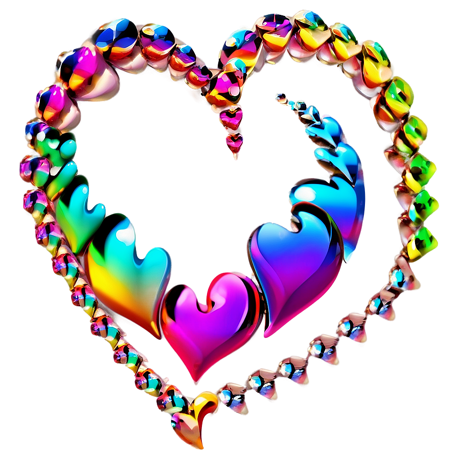 Rainbow Heart Png Eiq