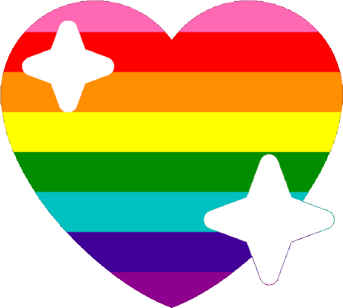Rainbow Heartwith Stars Emoji.png