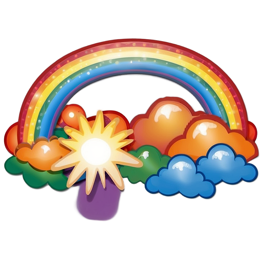 Rainbow Illustration Png 04292024