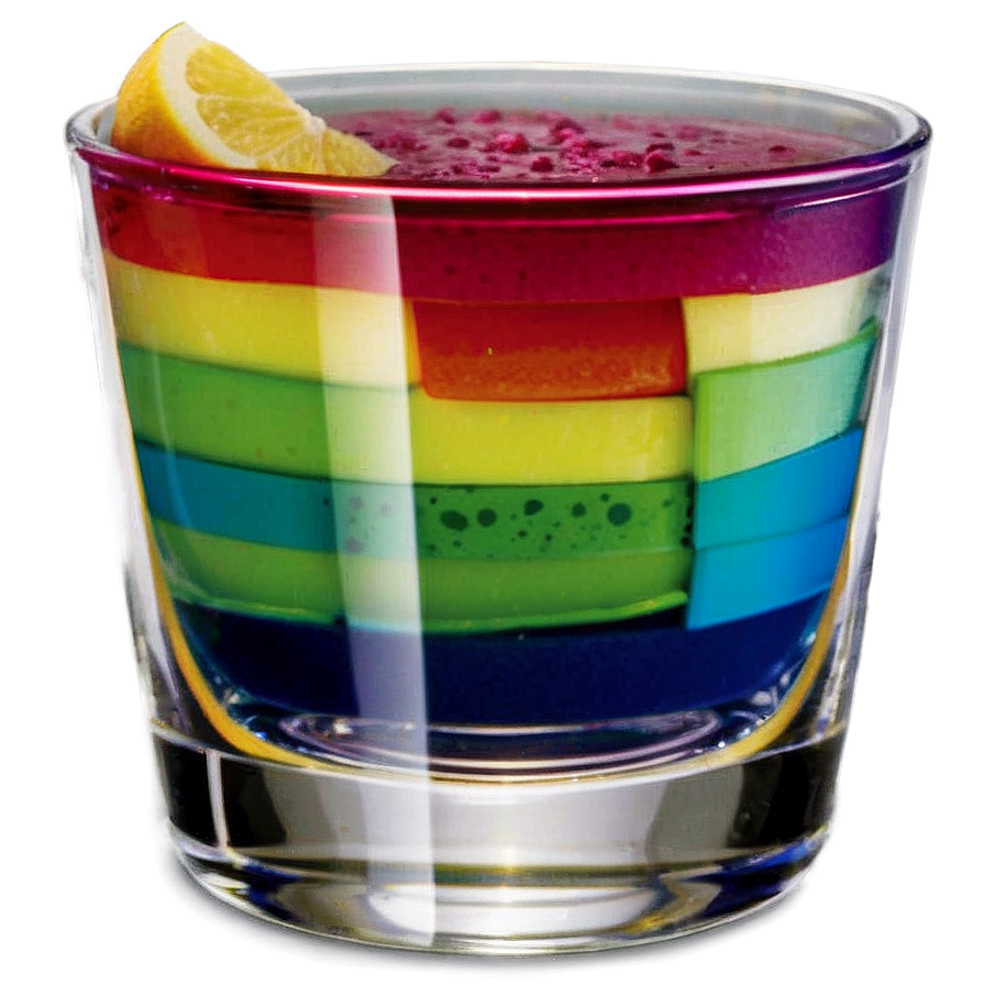 Rainbow Layered Shot Png 05242024