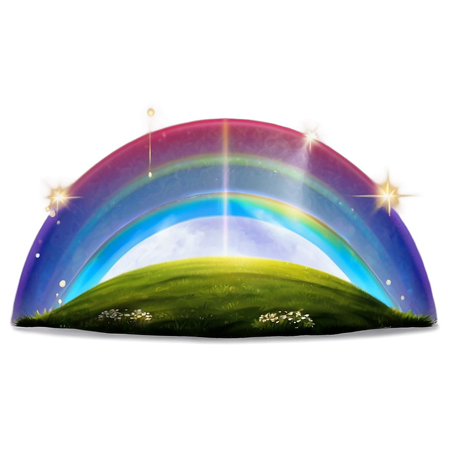 Rainbow Light Beam Png 99