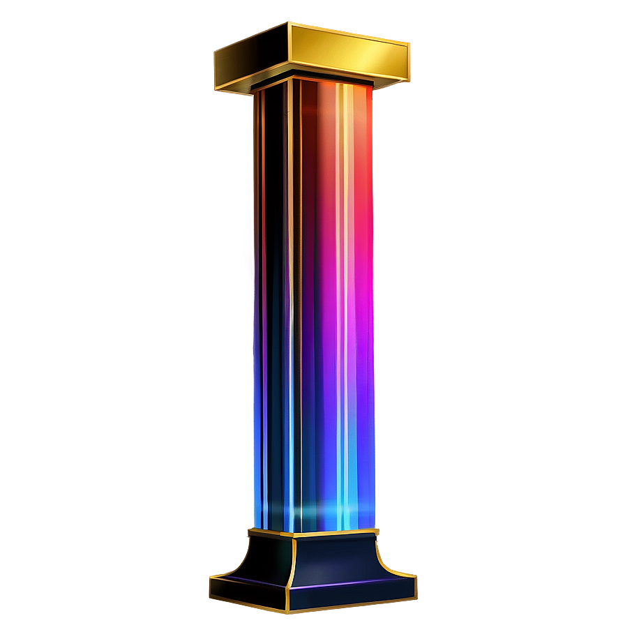 Rainbow Pillar Png 31