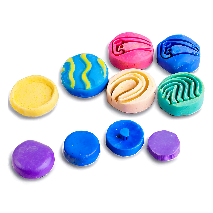 Rainbow Playdough Set Png 37