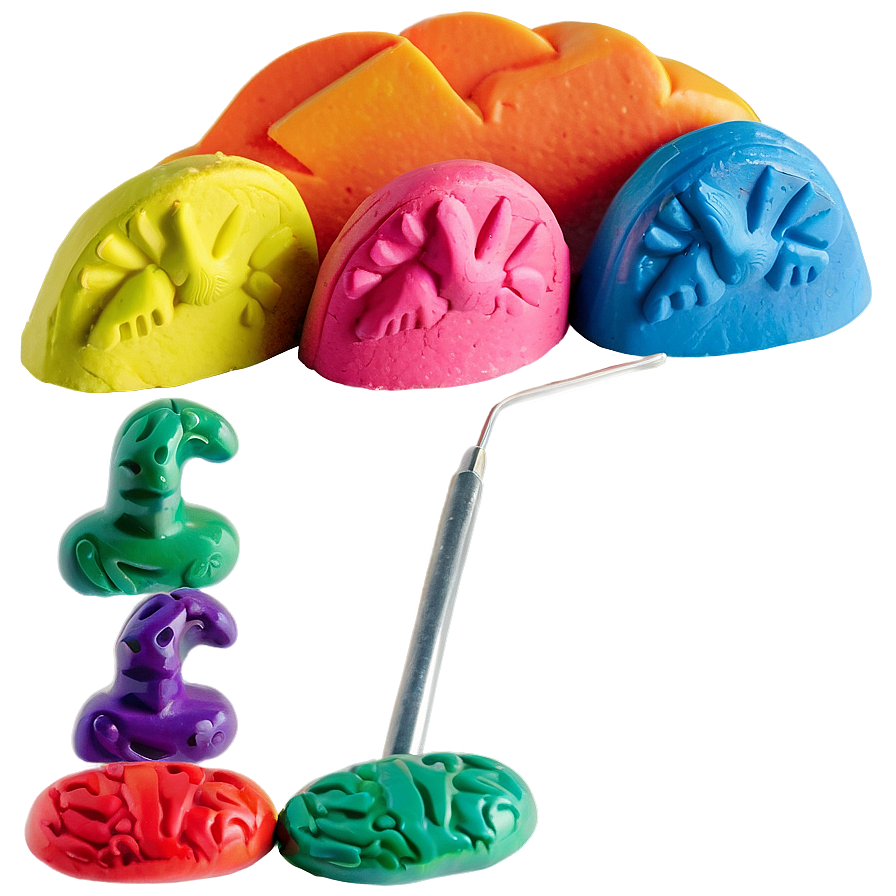 Rainbow Playdough Set Png Nyg