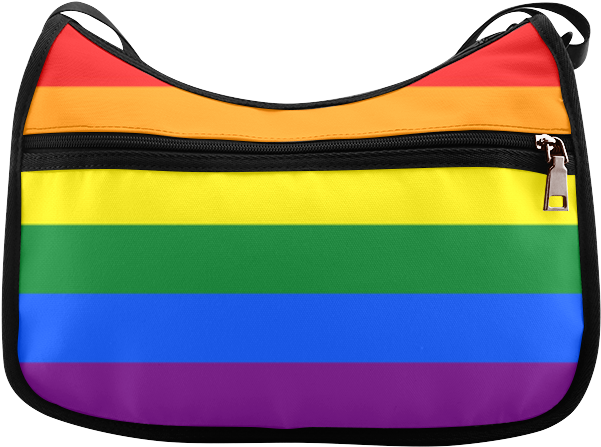 Rainbow Pride Messenger Bag