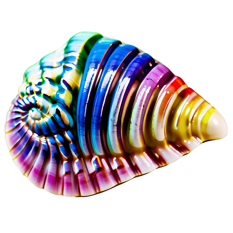 Rainbow Seashell Png Diu74