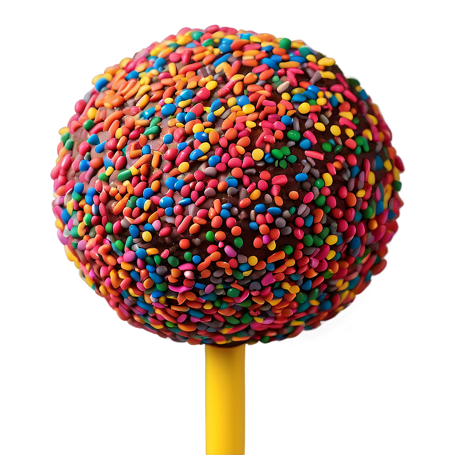 Rainbow Sprinkle Cake Pops Png Htl59