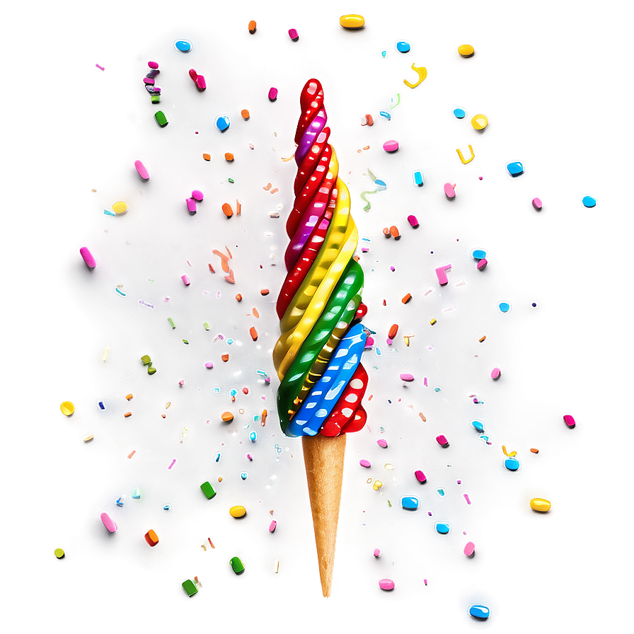 Rainbow Sprinkles Png 05252024