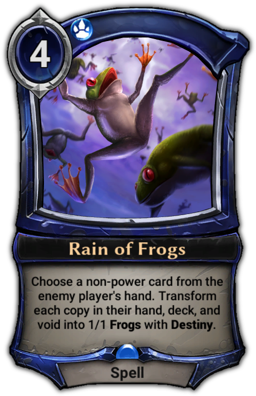 Rainof Frogs Card Art