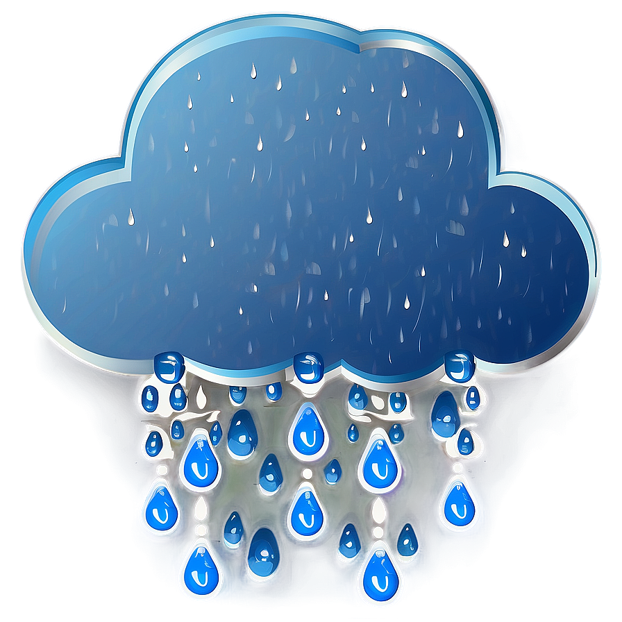 Rainy Weather Cloud Vector Png 46