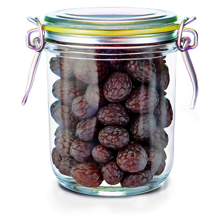 Raisins In Jar Png 06262024