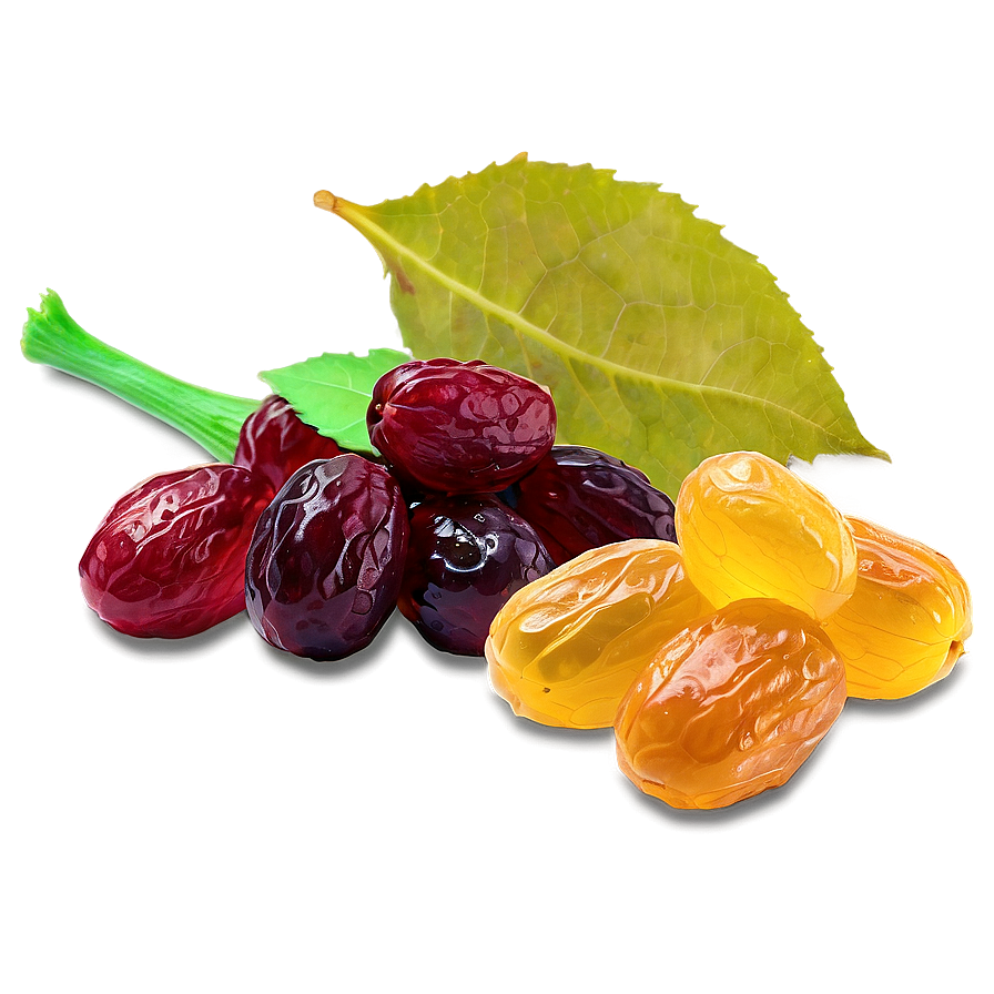 Raisins With Leaves Png Nds