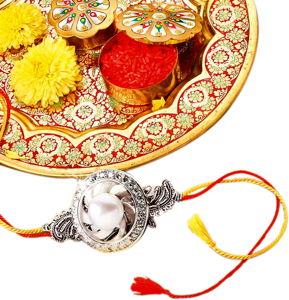 Raksha Bandhan Festival Celebration Thali