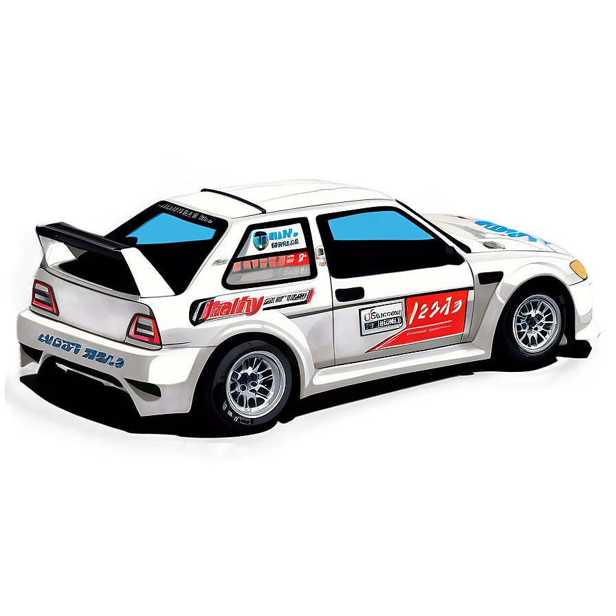 Rally Car Vector Sketch Png Qkc10