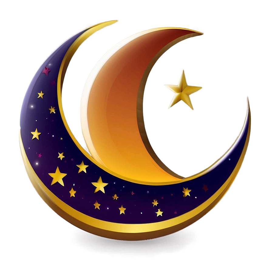 Ramadan Crescent Moon Png 06252024