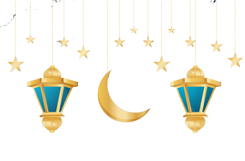 Ramadan Crescent Moonand Stars