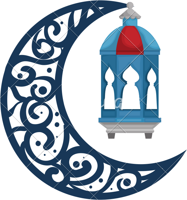 Ramadan Crescentand Lantern