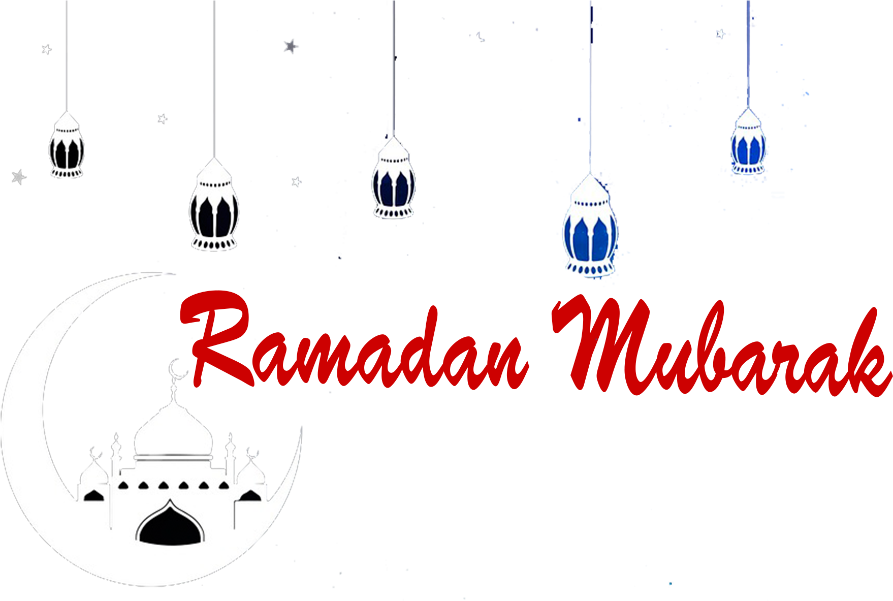 Ramadan Mubarak Greeting Design