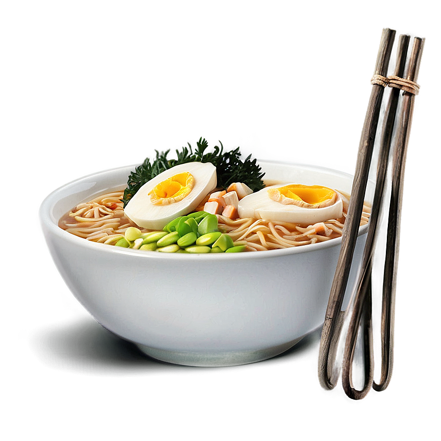 Ramen Noodle Soup Png Vsk51