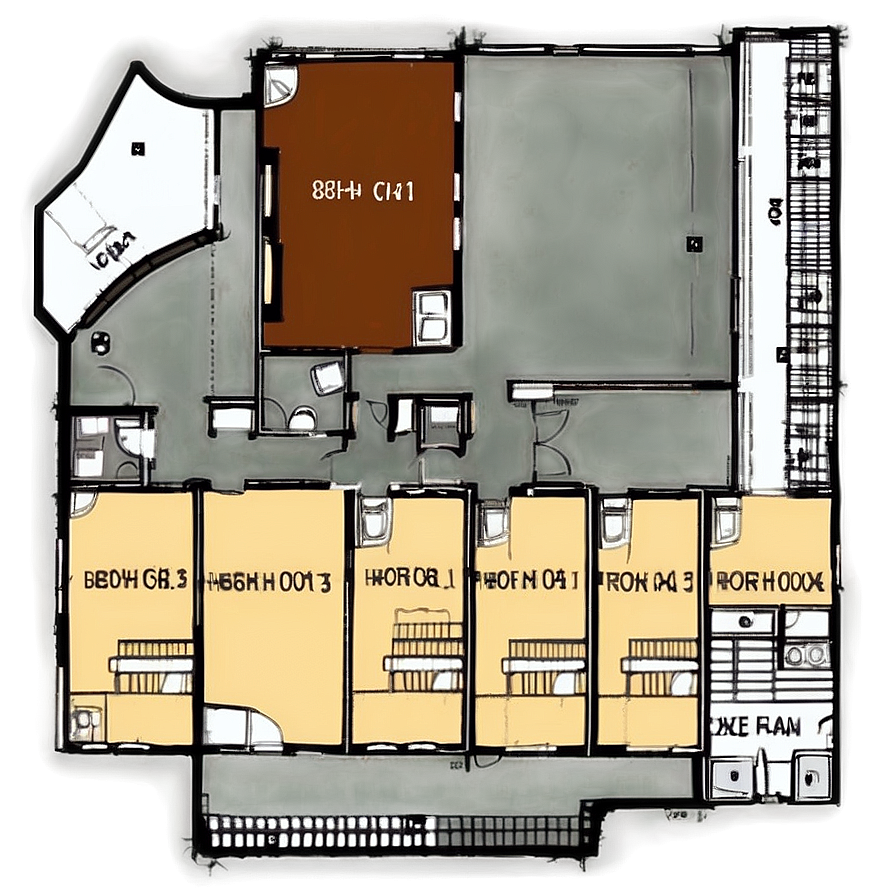 Ranch Style Floor Plan Png Vhi40