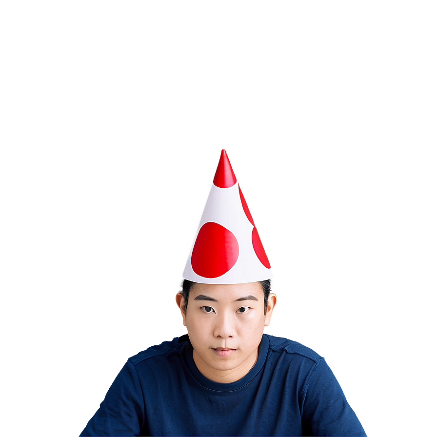 Random Person In Party Hat Png 96