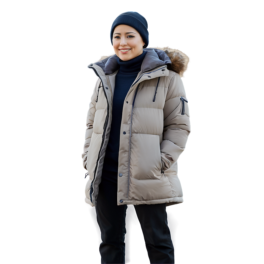 Random Person In Winter Coat Png 06252024