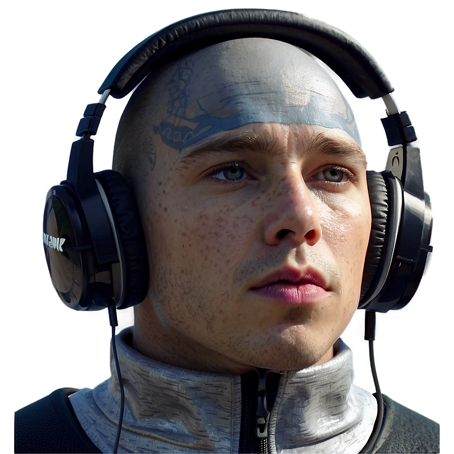 Random Person With Headphones Png Fuh