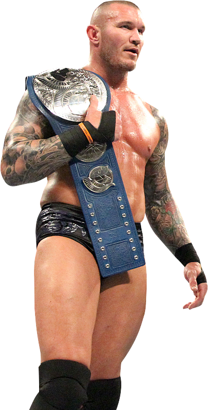 Randy Orton Champion Belt Pose