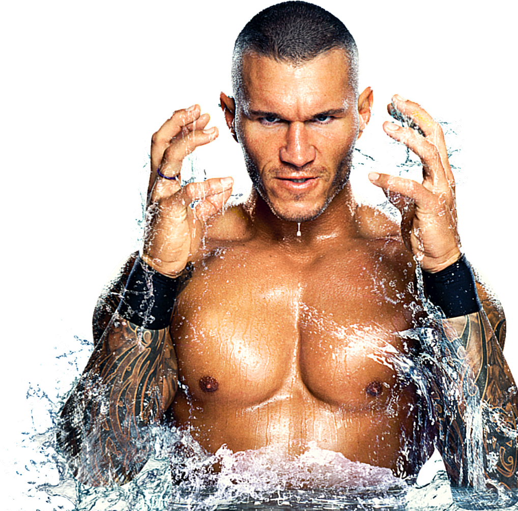 Randy Orton Water Splash Pose