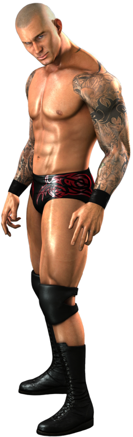 Randy Orton Wrestler Pose