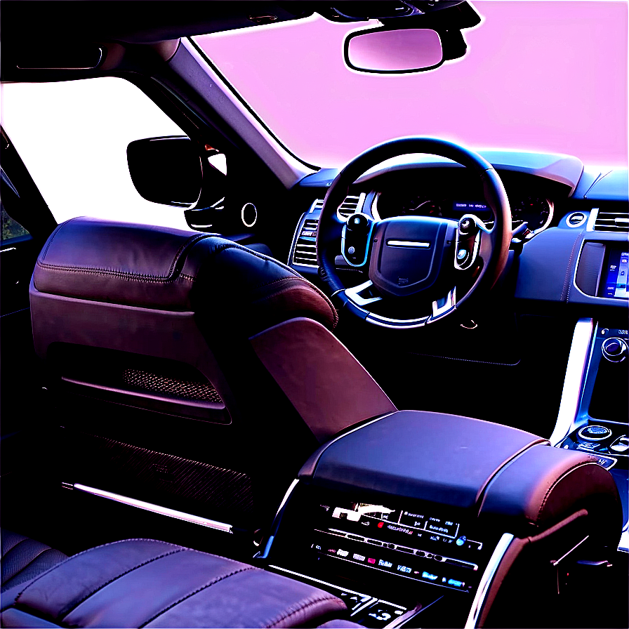 Range Rover Interior High-end Png 7