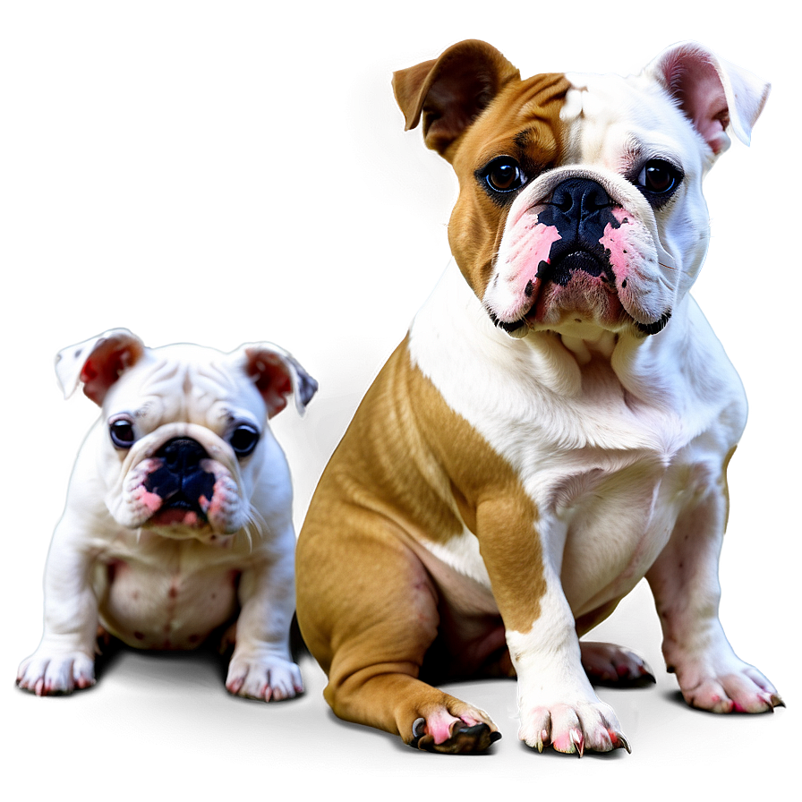 Rare Colored Bulldogs Png Miy96