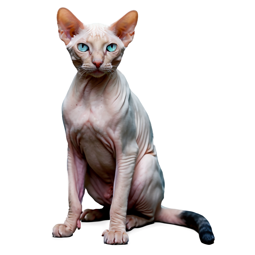 Rare Hairless Cat Png 06252024