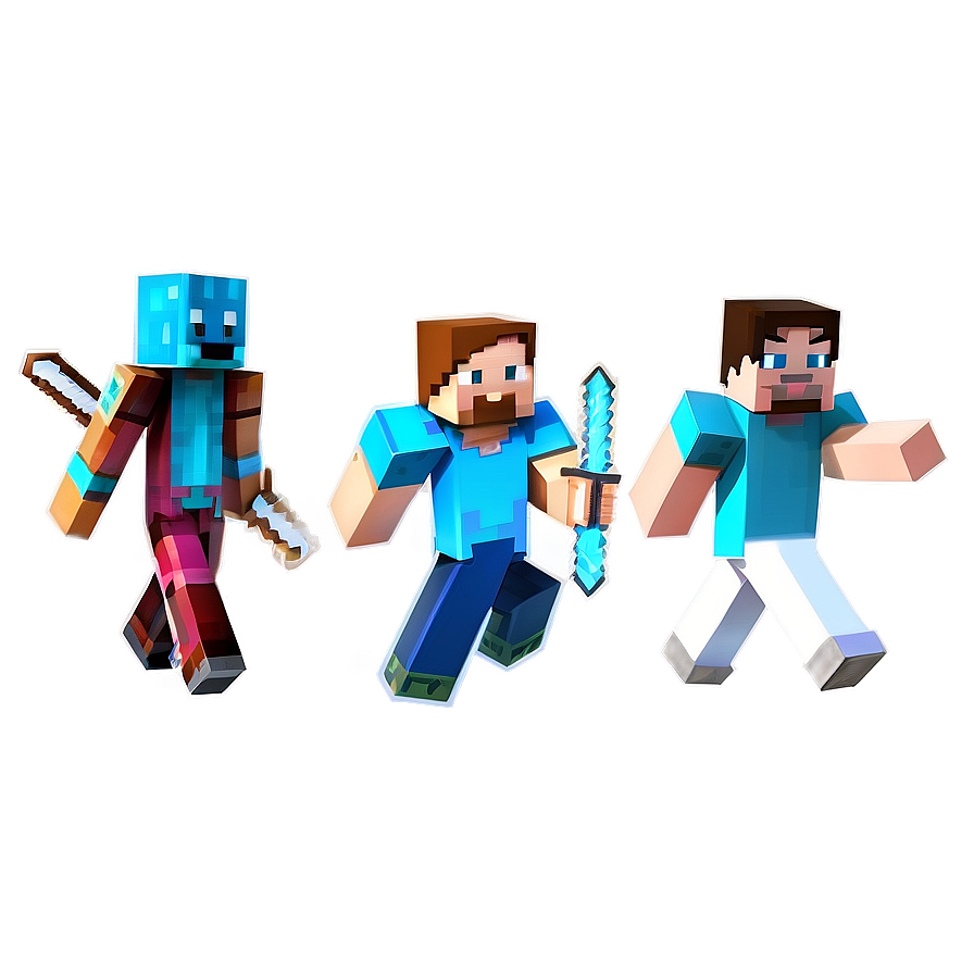 Rare Minecraft Characters Png Lux75