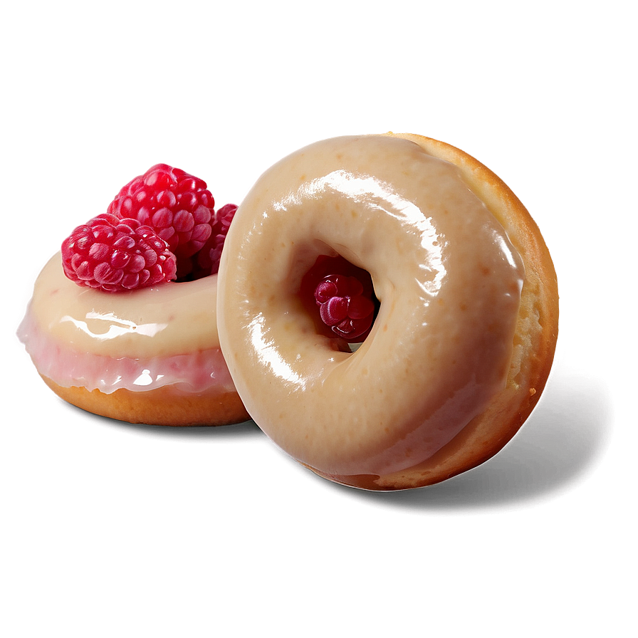 Raspberry Filled Donut Png 87