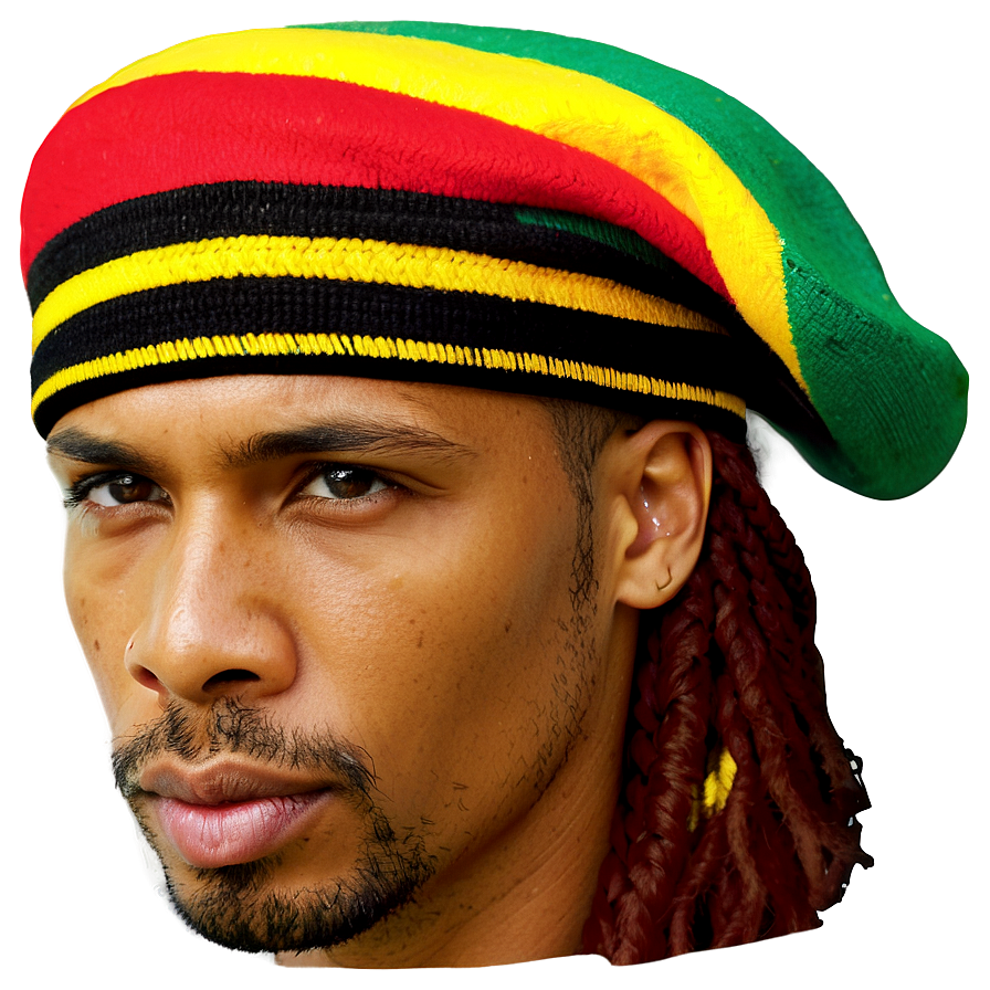 Rasta Beret Hat Png Bti